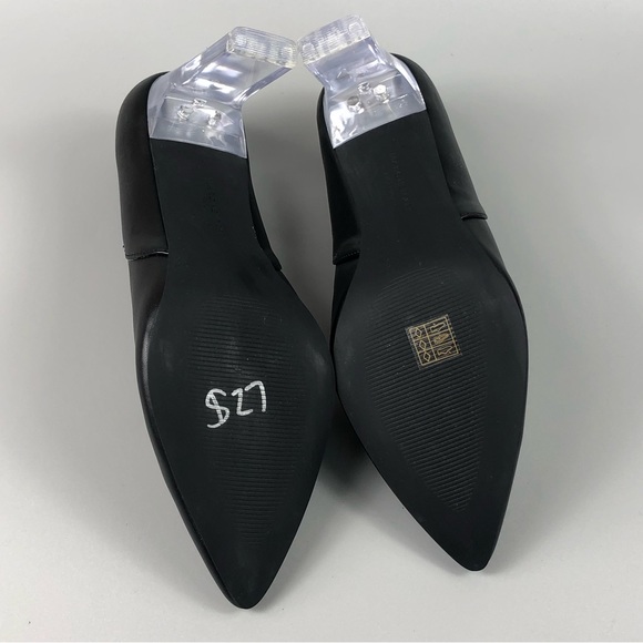 Marc NewYork By Andrew Marc Pointed Toe Clear Heels Size 11 - Picture 8 of 10